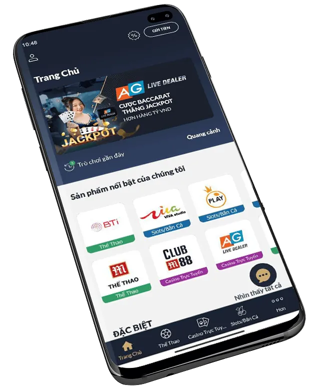 Giới hạn đặt cược và rút tiền cao hơn